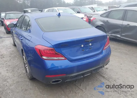 2020 Genesis G70 3.3T Rwd z USA, uszkodzony, nr VIN KMTG74LE4LU063707